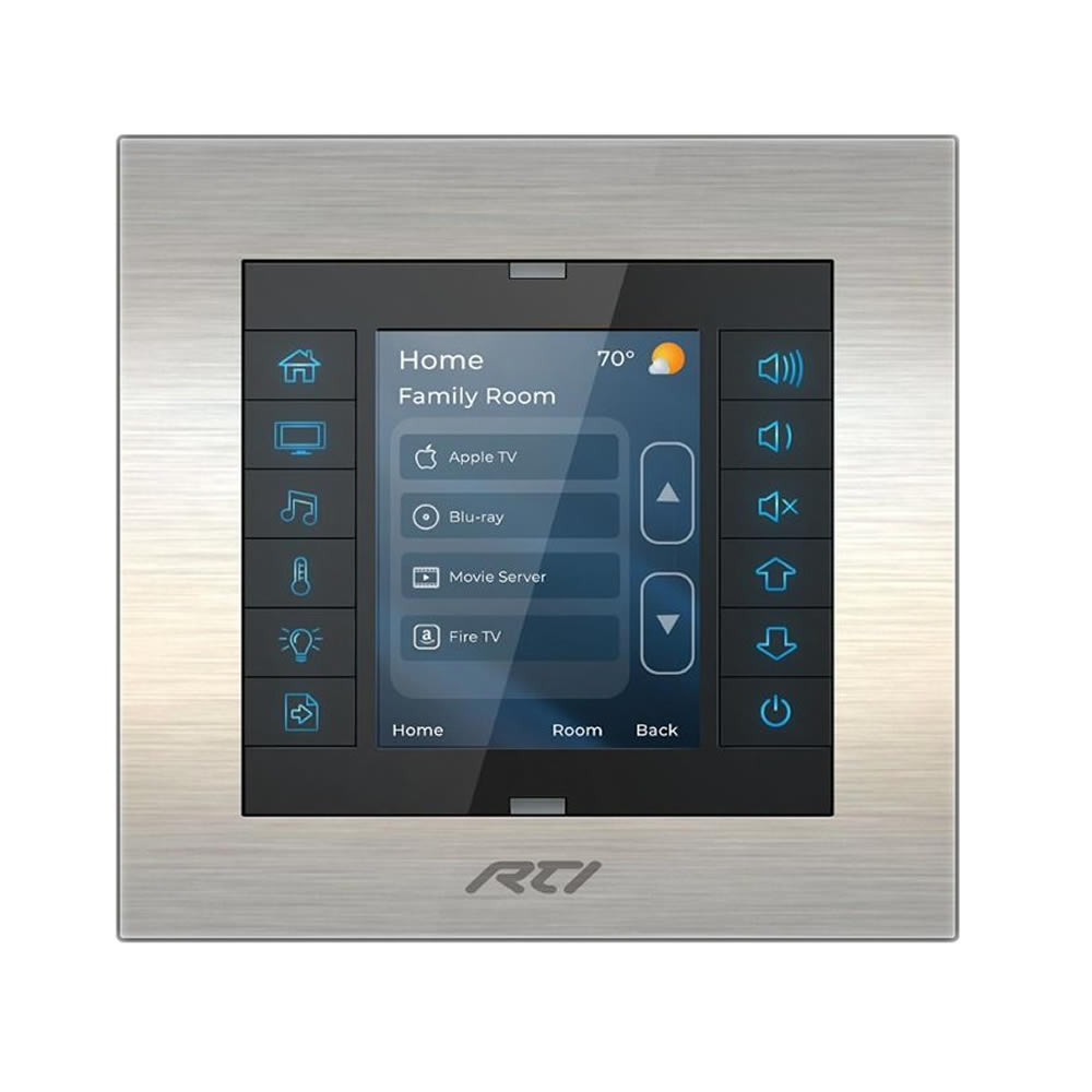 KX2 2.8 inch In-Wall Touchpanel Keypad